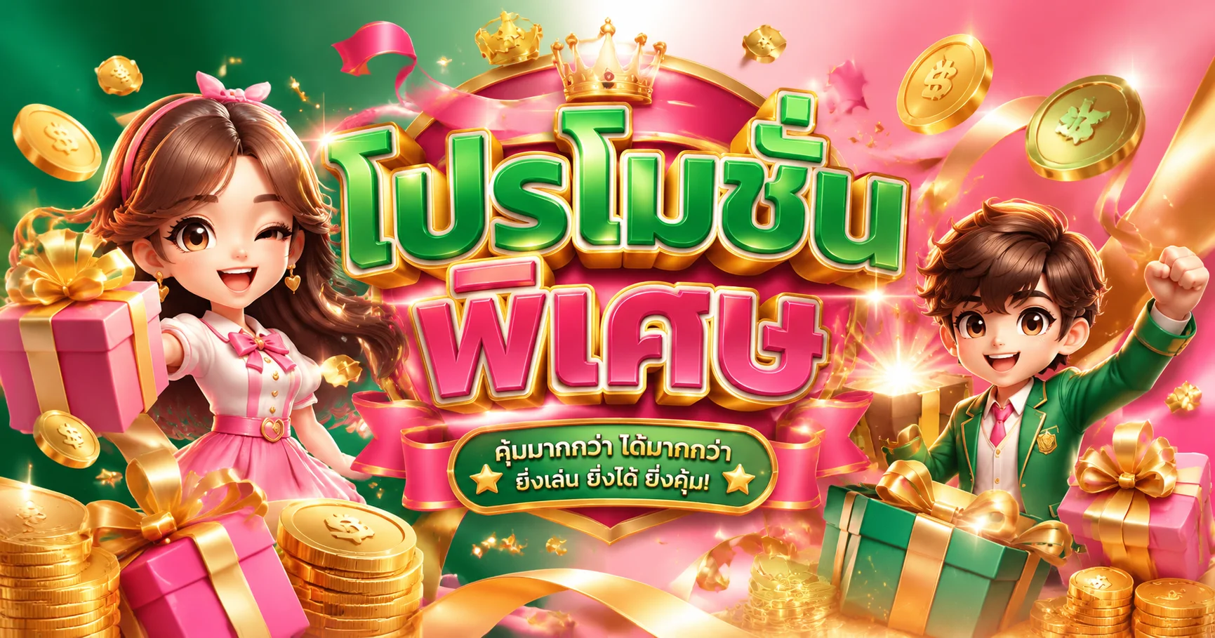 โปรโมชั่น NAKA GAME โบนัสสมาชิกใหม่และสมาชิกเก่า